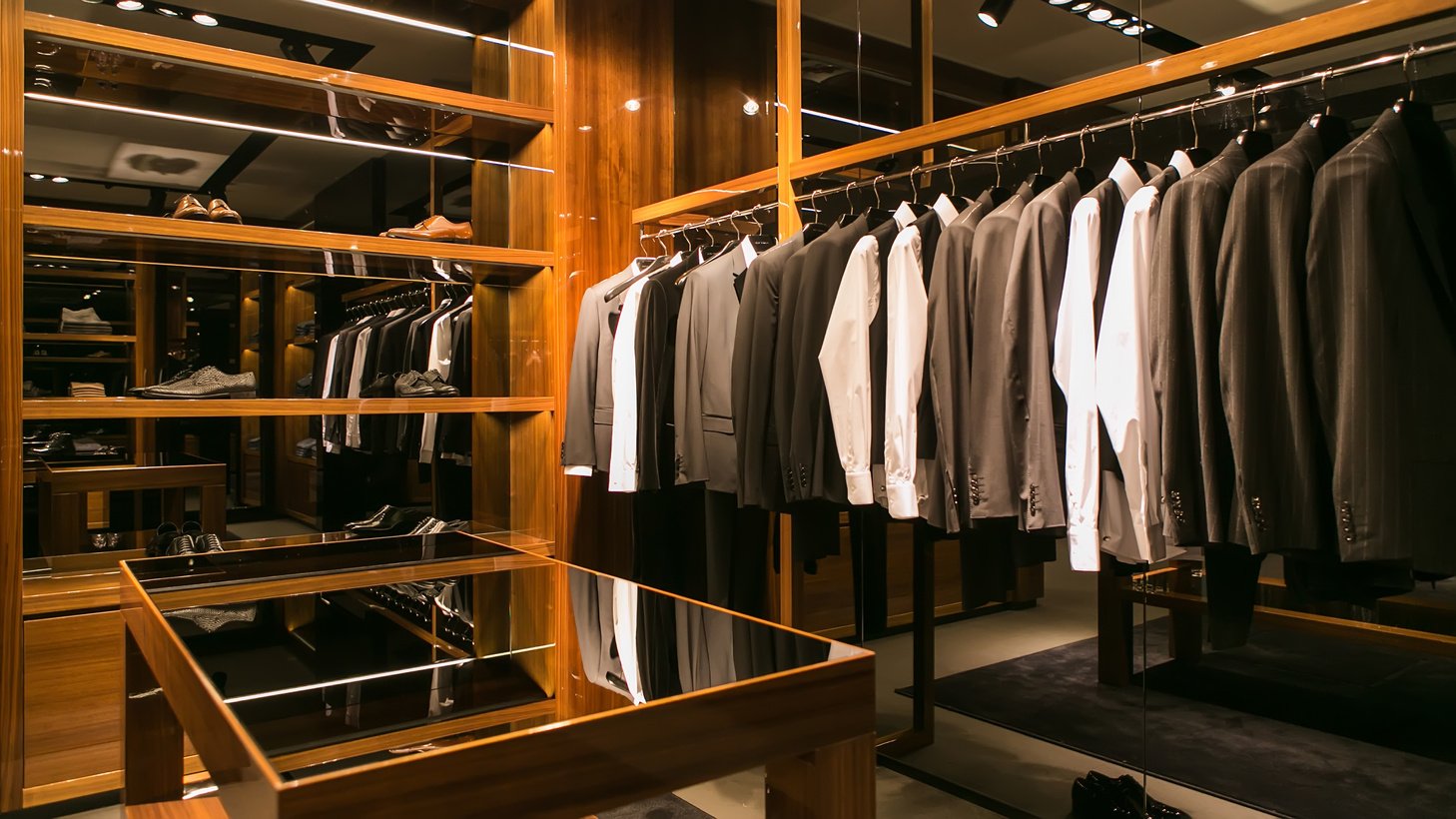 Luxury Store with Men's Clothing